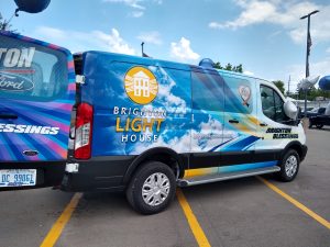 Right now van at Brighton