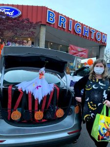 Trunk or Treat with trunk full