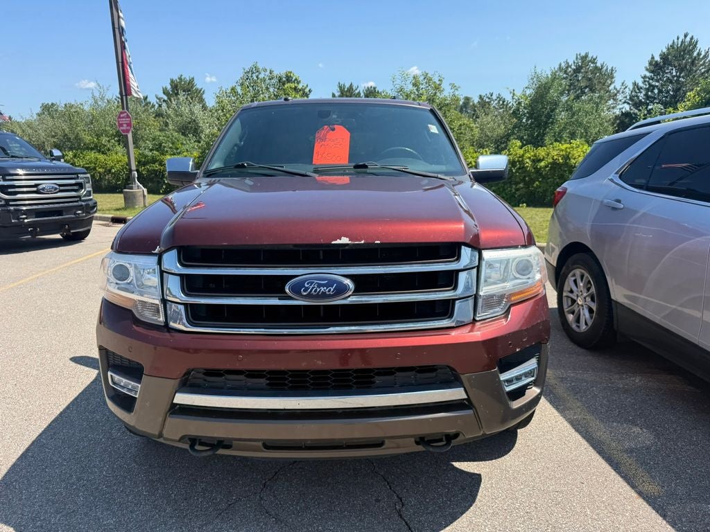 Used 2016 Ford Expedition King Ranch with VIN 1FMJK1JT1GEF07494 for sale in Brighton, MI