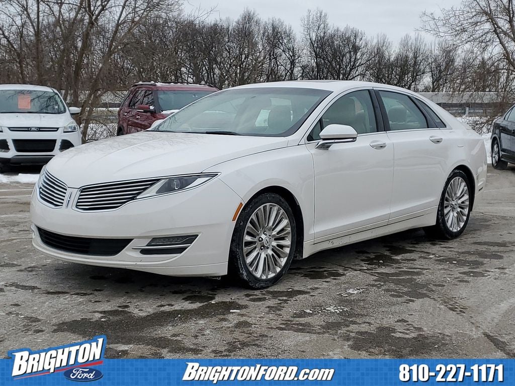 Used 2015 Lincoln MKZ Base with VIN 3LN6L2G9XFR615564 for sale in Brighton, MI