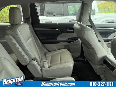 2017 Toyota Highlander Limited Platinum