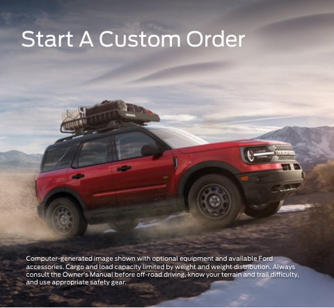 Start a custom order | Brighton Ford, Inc. in Brighton MI