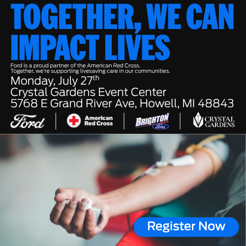 Blood Drive Monday July 27 Brighton Ford