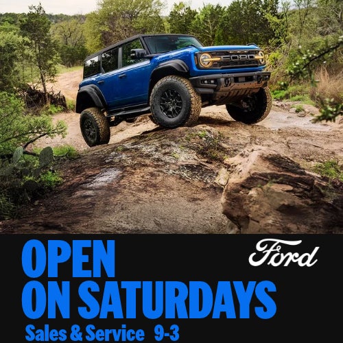 Brighton Ford Open Saturdays 9-3