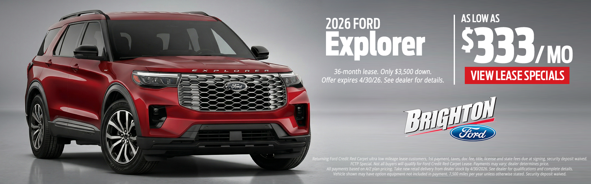 2026 Ford Explorer
