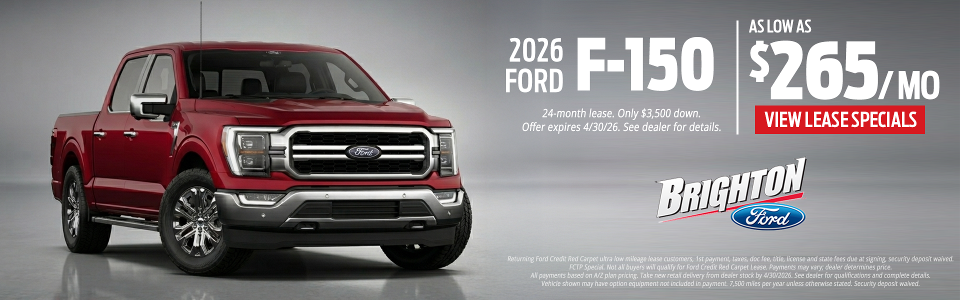 2026 Ford F150