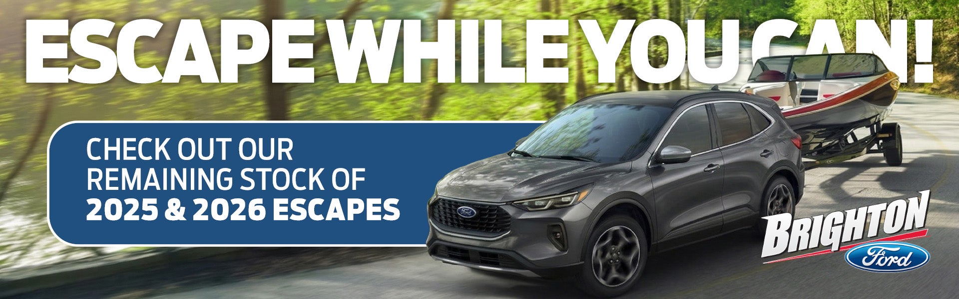 2025 & 2026 Escape
