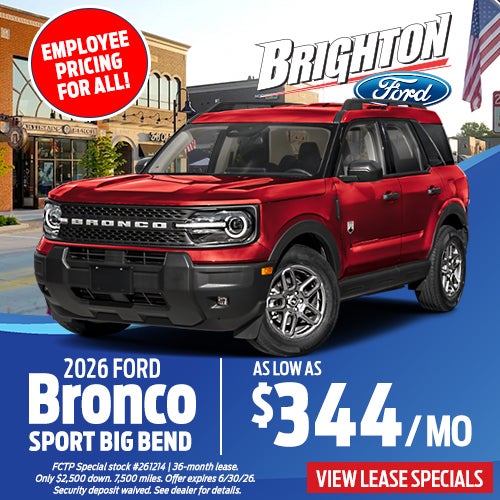 2026 Ford Bronco Sport Big Bend
