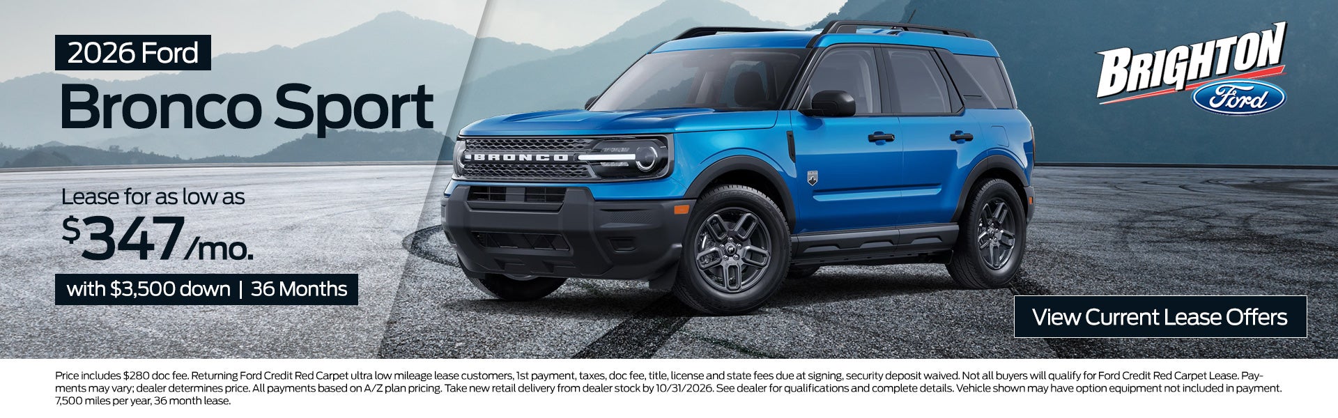 2026 Ford Bronco Sport